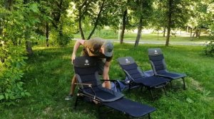 Обзор на серию карповых кресел от НПО Кедр