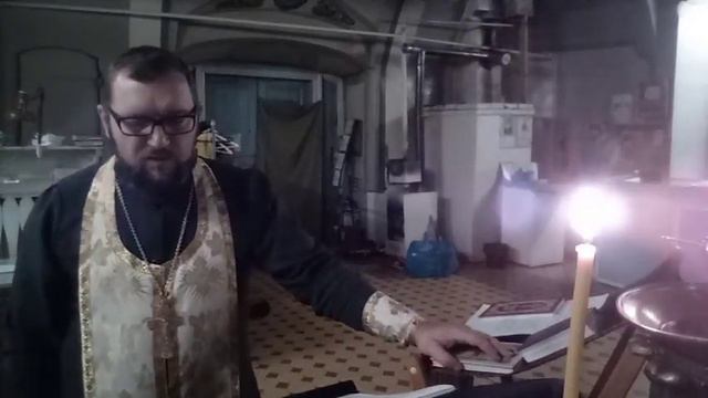 Великий понедельник. Вечерня и повечерие смотреть онлайн