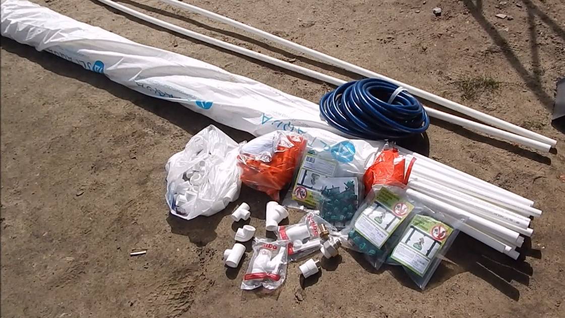 Капельный полив из полипропиленовых труб смотреть онлайн