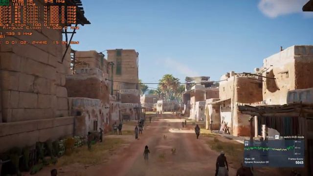 Частота Core i7-8700K в Assassin's Creed: Origins [FullHD] смотреть онлайн