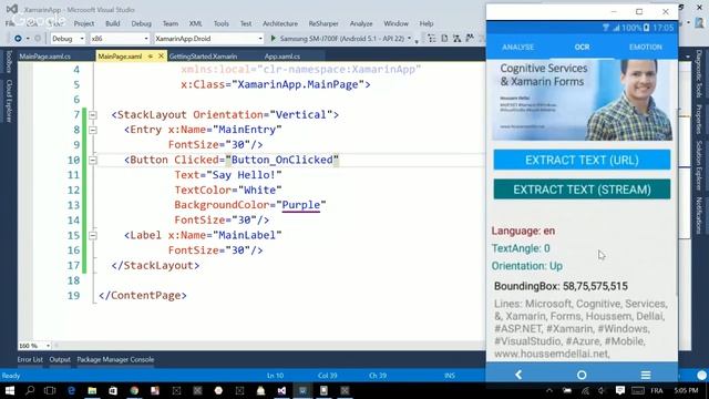 Introduction à Microsoft Cognitive Services API смотреть онлайн