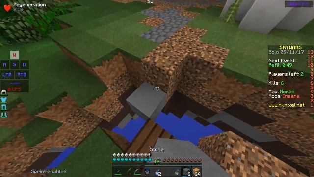 МОЙ НОВЫЙ ОПТИФАЙН ПЛАЩ [Sky wars Minecraft Mini-Game] смотреть онлайн