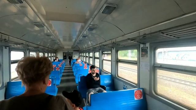 ПОЕЗДКА НА ЭЛЕКТРОПОЕЗДЕ ЭТ2М 038 ОТ ХИМОК ДО ЛЕНИНГРАДСКОГО ВОКЗАЛА. 26.05.2021. смотреть онлайн