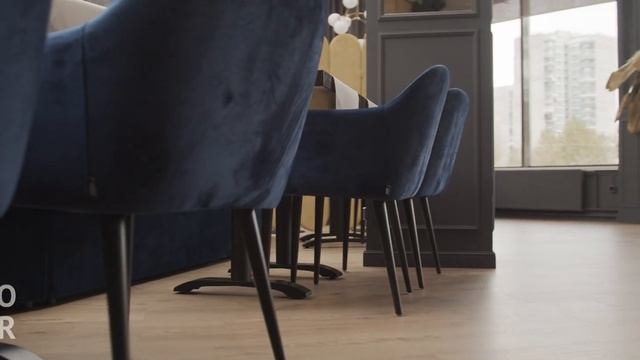 Стулья Тюльпан в Ресторане 