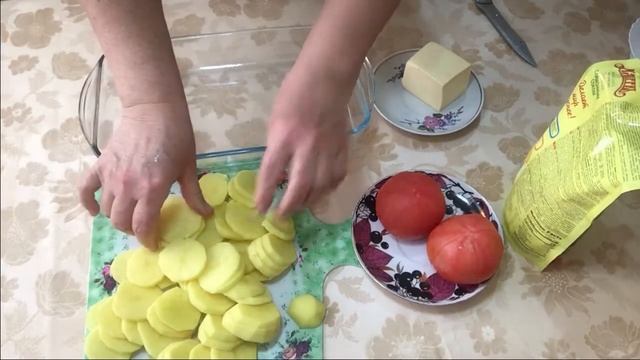 запеканка с картофелем и куриным филе, альтернатива "мясу по-французски" смотреть онлайн