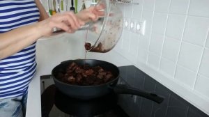 Мясо лося. Жарим, тушим. Очень легкий и простой способ!