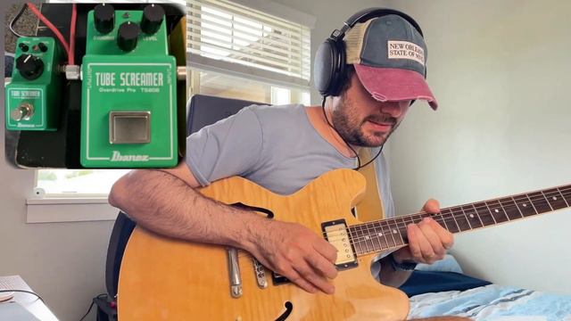 Tube Screamer TS808 Keeley mod VS MINI смотреть онлайн