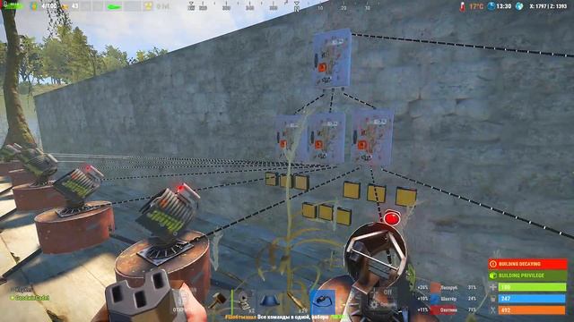 RUST - Как Подключить Турель ГАЙД /Раст электрика#45. смотреть онлайн