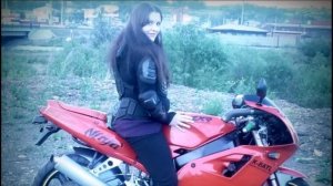 Агония   Она любила только байк