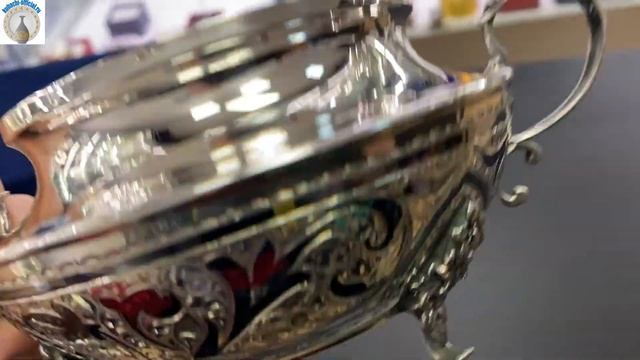 Кубачинская серебряная сахарница-конфетница "Байкал-3" (english subtitles) смотреть онлайн