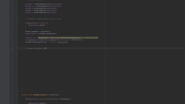 Setup SeekBar and Play Pause Button | Android Tab Layout Music Player | Android Studio 3.4 Tutorial смотреть онлайн
