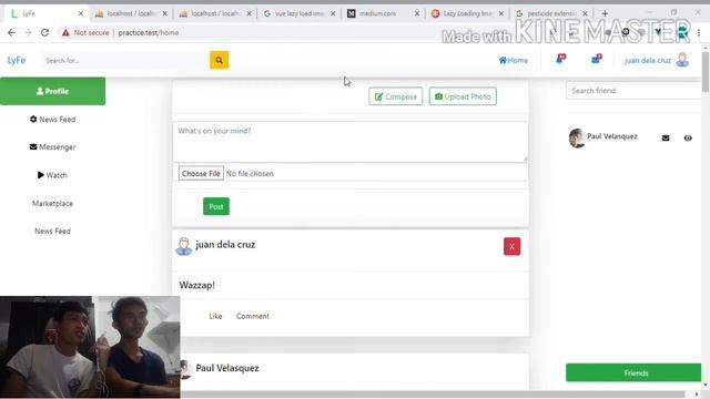 Made with LARAVEL + vue (LyFe.com) смотреть онлайн