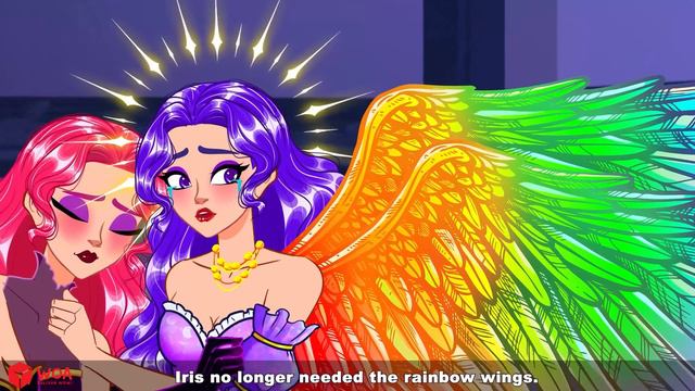 Twin Princesses Rainbow Wings 👩_❤️_👩 Bedtime Stories🌛 Fairy Tales In English @WOAFairyTalesEnglish