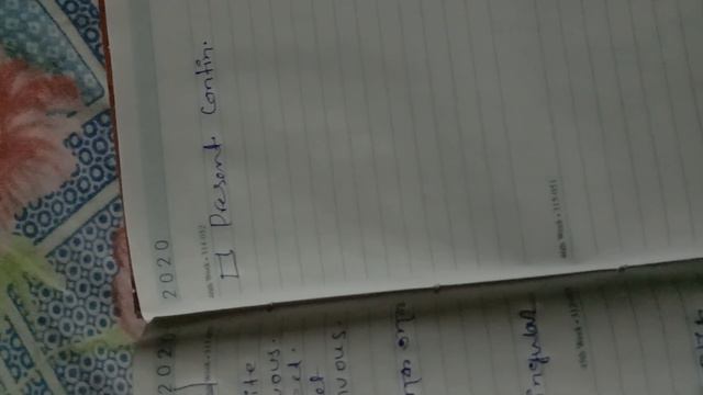 Types of Present Tense, Part-2, Hand writing note. смотреть онлайн