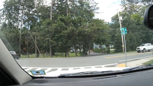 Suffern, New York - a quick drive around the downtown & surrounding neighborhoods смотреть онлайн