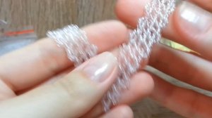 СВАДЕБНОЕ КОЛЬЕ из бисера. ЧАСТЬ 1 Мастер класс от Натали Амаполы