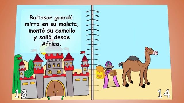 El Cuento De Rodolfo El Reno, Los 3 Reyes Magos Y El Nacimiento De Jesus | Cuentos De Navidad