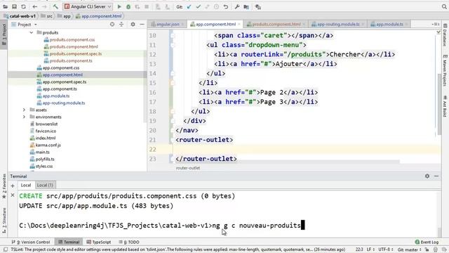 Part 3- Spring and Angular- Angular Framework Application Front Web Catalogue смотреть онлайн