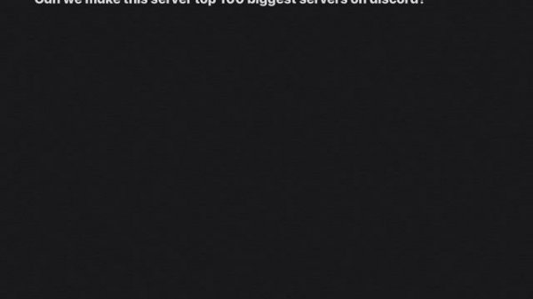 Can we make this server top 100 biggest roblox servers on discord?