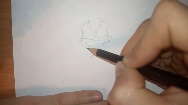 Как нарисовать железного человека карандашом. How to draw Iron Man смотреть онлайн