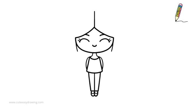 How to Draw a Cute Girl | Learn to Draw a Cute Nature Girl смотреть онлайн