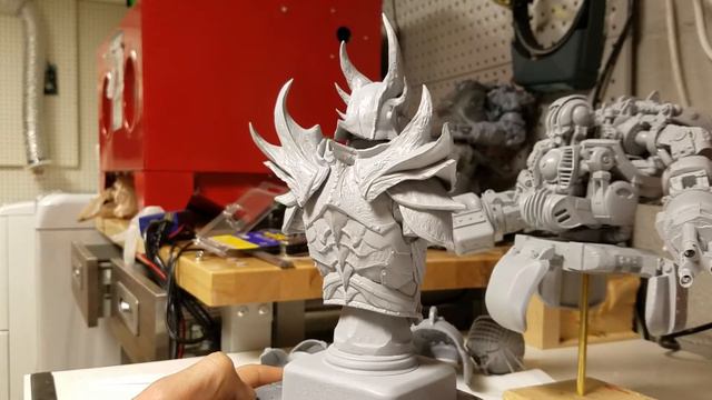Elder Scrolls: Skyrim, 3D Printed Daedric Armor Bust смотреть онлайн