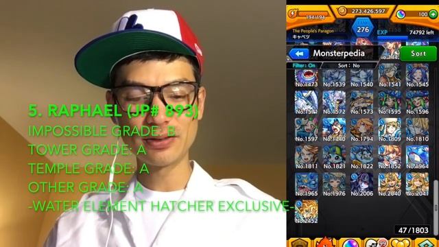 Monster Strike - Top 10 Reset Marathon Monsters (Limited) смотреть онлайн