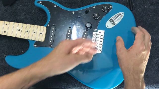 ST-style Guitar Kit Assembly Part 3 смотреть онлайн