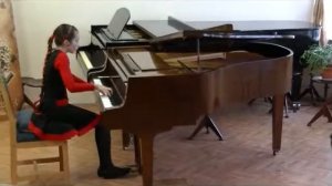 Матияш Анастасия. Гайдн. Соната Ми мажор, часть 1.