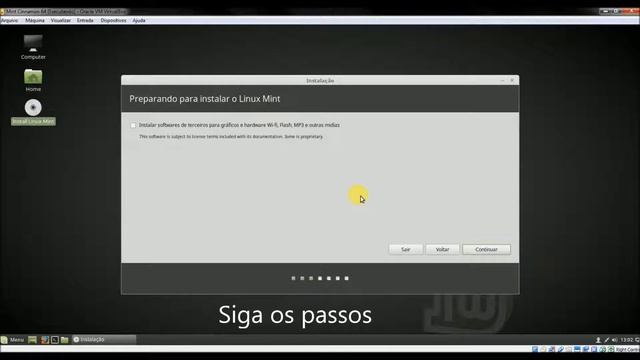 Como instalar Linux Mint no VirtualBox смотреть онлайн