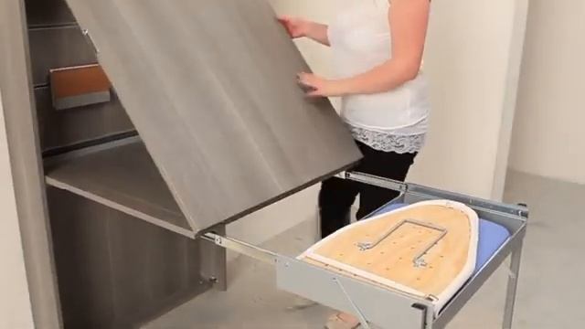 Amazing Space Saving Tables Hidden In Wall #1 смотреть онлайн