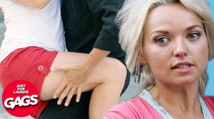 Boyfriend Pranks Girlfriend Compilation | Just For Laughs Gags - Парень разыгрывает подругу, подборк