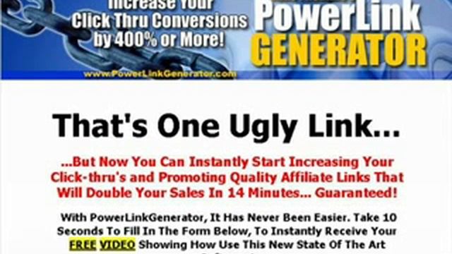 Masking url, powerlink generator, your solution to cloaking смотреть онлайн