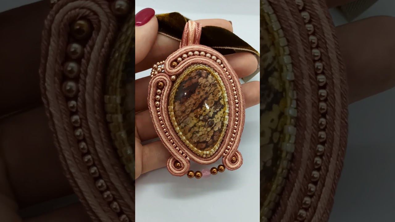 Кулон сутажный Temptation с яшмой смотреть онлайн