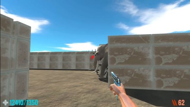 FPS PERSPECTIVE DEADLY MAZE RESCUE MISSION - Animal Revolt Battle Simulator смотреть онлайн