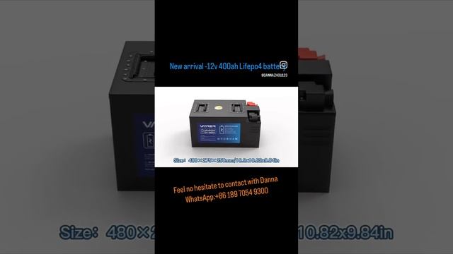 New Arrival- 12v 400ah Lifepo4 Batteries.#lifepo4battery #battery #lifepo4 #homeappliances