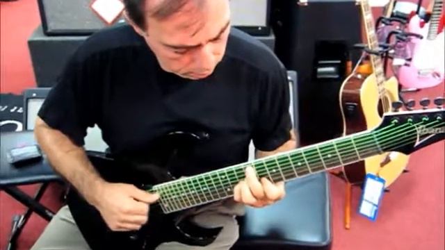 Ron Lucca on the 7 String Ibanez RG7321 смотреть онлайн