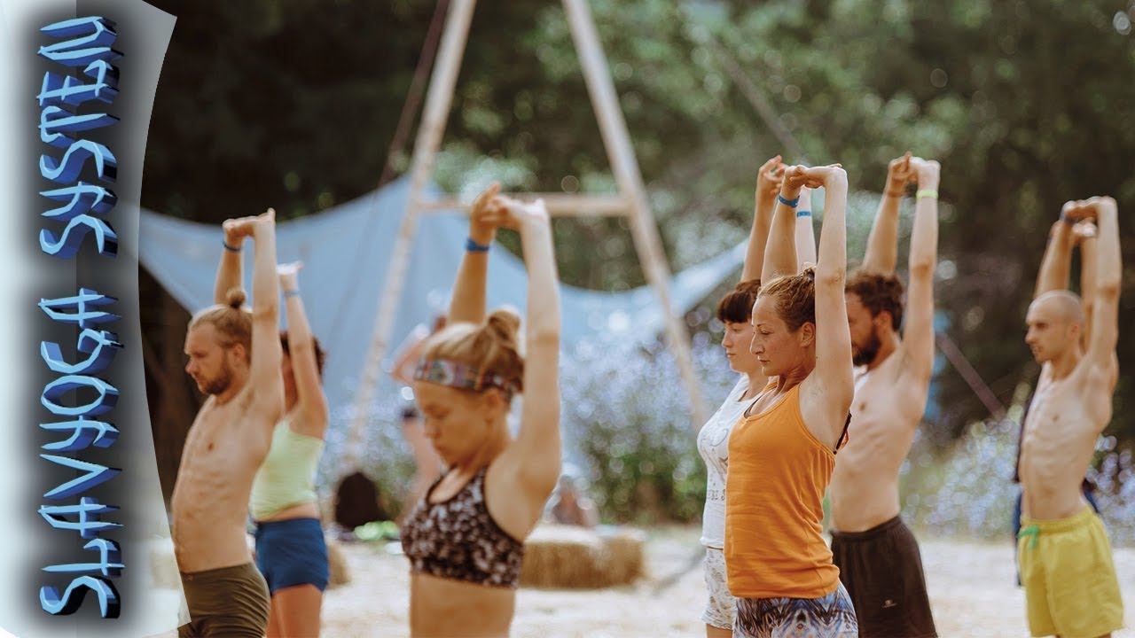 Тренировка по хатха йоге Комплекс йоги от ⭐ SLAVYOGA смотреть онлайн