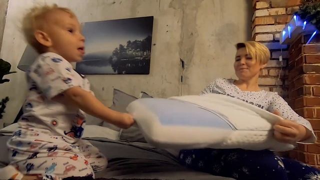 Подушка с эффектом памяти и охлаждающим Cool-Gel слоем 40х60 см Timoson смотреть онлайн