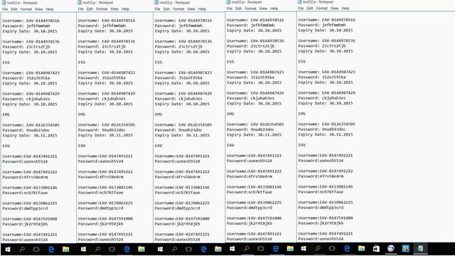 ESET Nod32 Username and password EAV & Trial 7.10.2015 смотреть онлайн