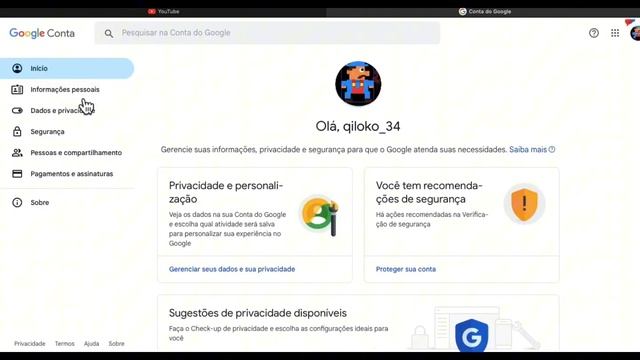 como mudar a foto de perfil do youtube pelo macbook