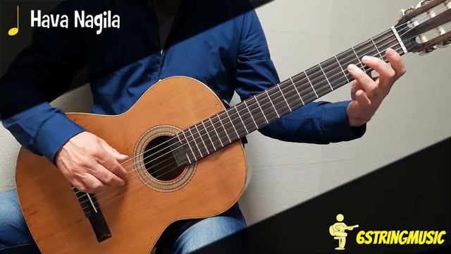 Guitar Train 2 - Hava Nagila - Track 40 - Slow смотреть онлайн