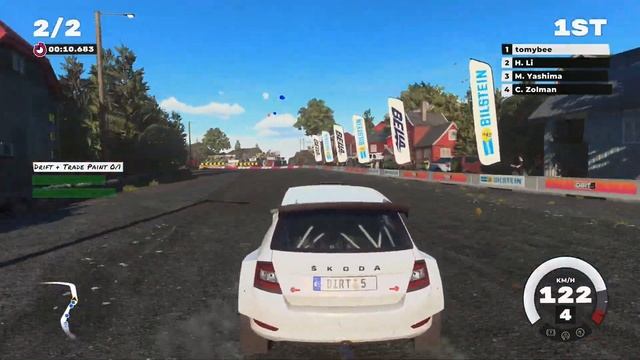 Skoda Fabia Rally 2 EVO - DIRT 5 Gameplay - Norway: Henningsvaer Reverse смотреть онлайн