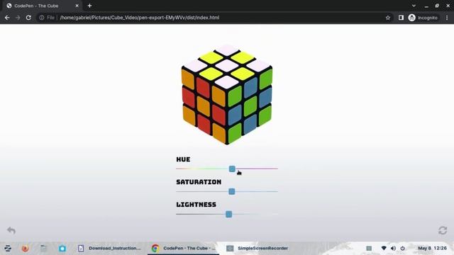 [FREE SOURCE CODE] The Cube (Made using HTML, CSS, JavaScript) смотреть онлайн