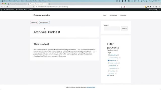 Filter WordPress podcasts using Filter Everything plugin! Easy! ? смотреть онлайн