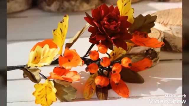 Шёлковая флористика! Осень! смотреть онлайн