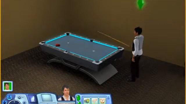 The Sims 3 Showtime - Performing Pool Tricks