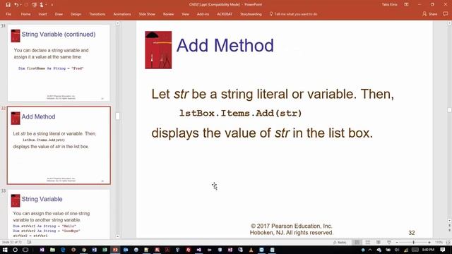 Intro Prog & Db - Chapter 3 Lecture смотреть онлайн