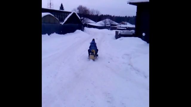 Димас на снегокате смотреть онлайн
