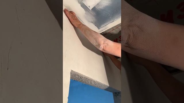 Процесс армирования примыканий стен и гипсокартона лентой Knauf-Курт смотреть онлайн